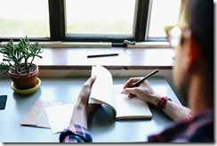 setting good habits, writing things down