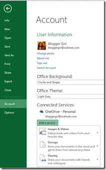 microsoft office cloud saving options