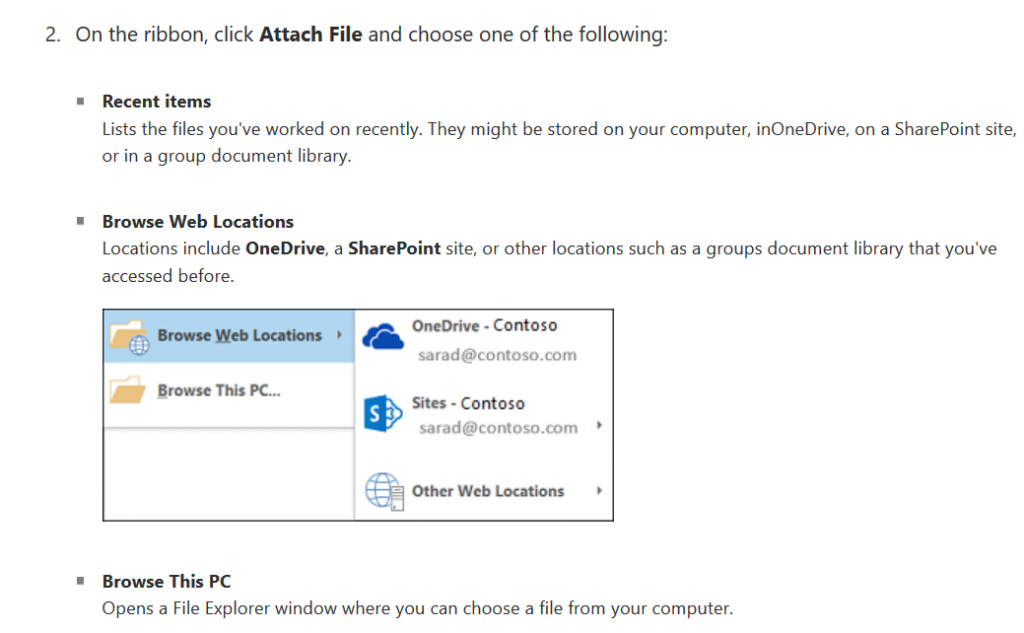 add files from onedrive or your computer
