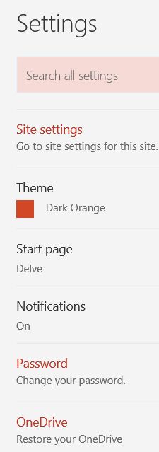 ODFB settings button