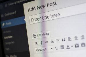 add new post setting in backend of WordPress